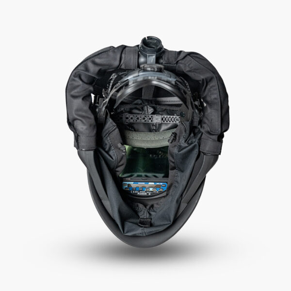 ISIK24 Panorama-W Digital TC Automatik-Schweißhelm mit Belüftung und Tasche – Bild 5